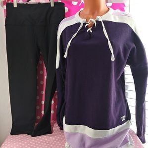 PINK Victoria's Secret Sweatshirt & Leggings